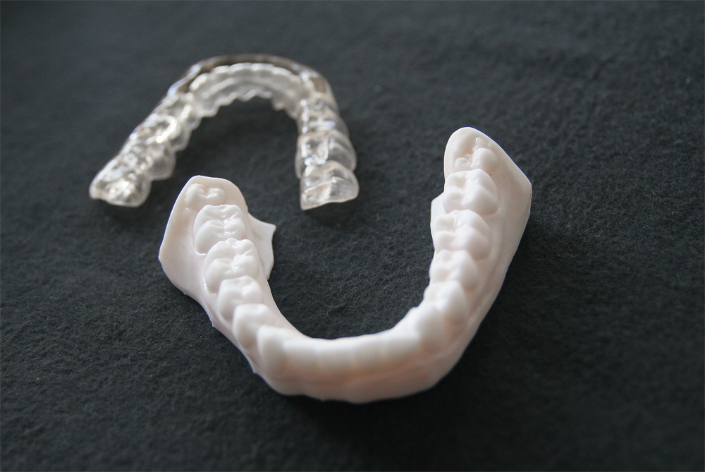 3D-Drucker-Modell-Schiene
